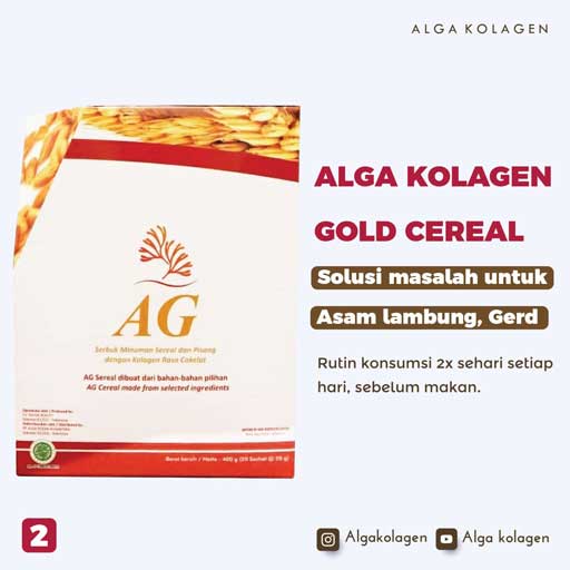 Jual AG Sereal GAUNG ANAK SERKA  INDRAGIRI HILIR RIAU ag cereal alga gold